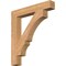 Ekena Millwork Balboa Block Smooth Bracket, Western Red Cedar, 5 1/2"W x 38"D x 42"H BKT06X38X42BOA05SWR - alternate 1